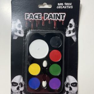FACE PAINT 7 COLOURS/EACH CARD