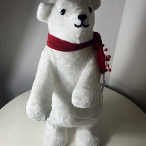XMAS DECO POLAR BEAR B/O (L) H60CM/EACH