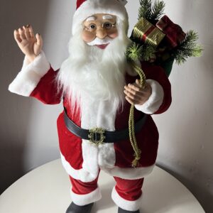 STANDING SANTA WITH BAG 193X42X276CM/EACH