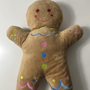 SOFT PILLOW GINGERMAN 37X45CM/EACH