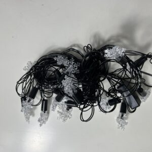 5M PLASTIC SNOW FLAKE SHAPE LIGHT TY-028