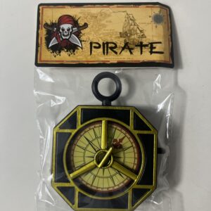 TOY COMPASS PIRATE 8.5X11CM/EACH