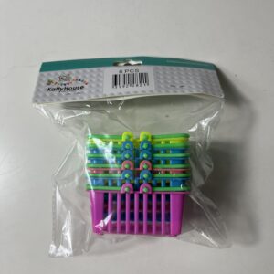 TOY BASKET 7*4.5*3CM 6PCS PACK/EACH