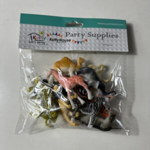 TOY ANIMALS 5.5CM 12PCS CARD/EACH