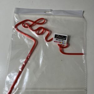PLASTIC STRAW LOVE/EACH